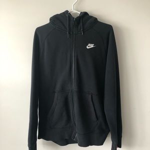 Nike Zip-Up Hoodie - Black